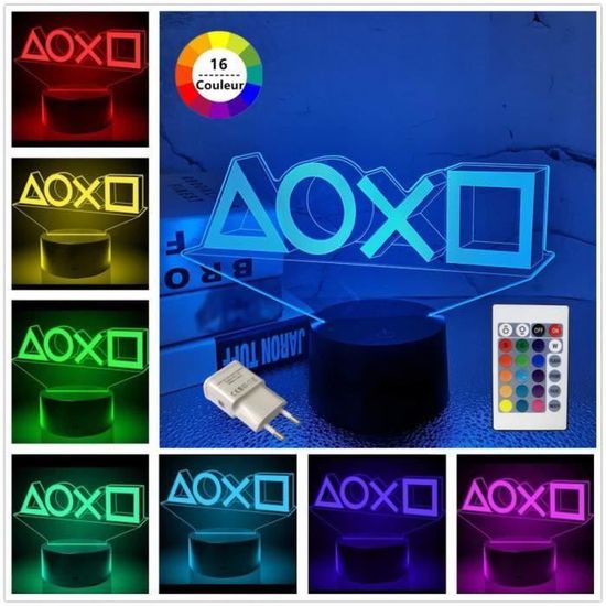 XBOX Lampe à Liquide Pailletée avec Icônes de Manette Flottantes