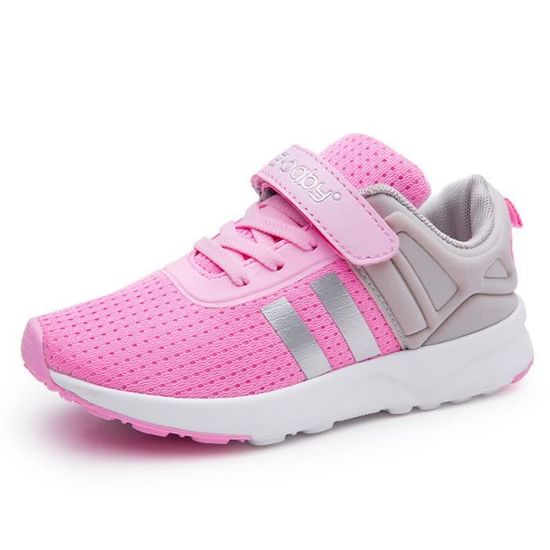 Baskets Femme Maille Respirante Blanc Chaussures De Sport Vert