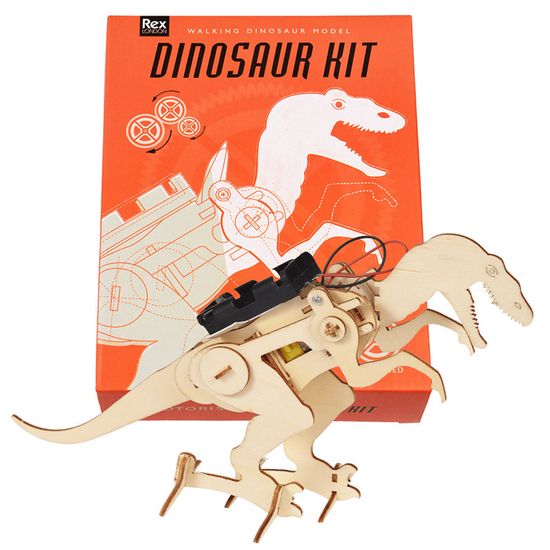 SES Creative Dinosaure Métallique à Construire | Jeu de construction | Métal | Outils inclus | pour les enfants | Plusieurs couleurs | Tournevis et clé