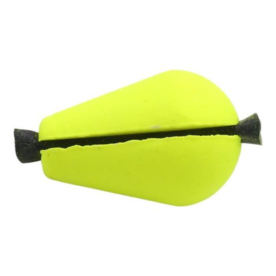 20 Flotteurs De Pêche à La Mouche En Mousse – Indicateurs De Touche Fluo Jaune Et Orange, Faciles à Glisser