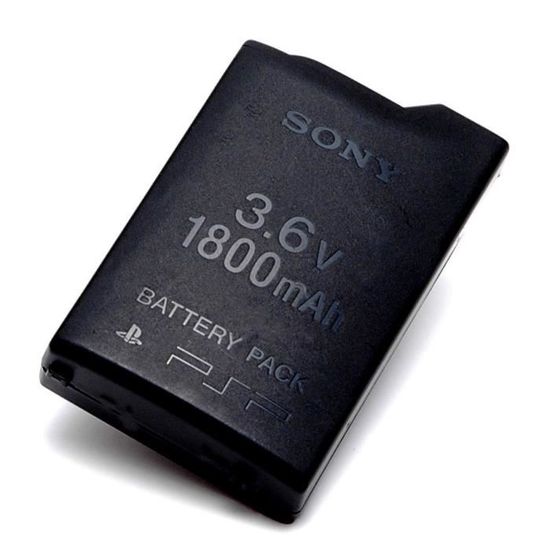 BATTERIE PSP SONY 3.6v 1800 mAh PSP 110 FAT Cdiscount Informatique
