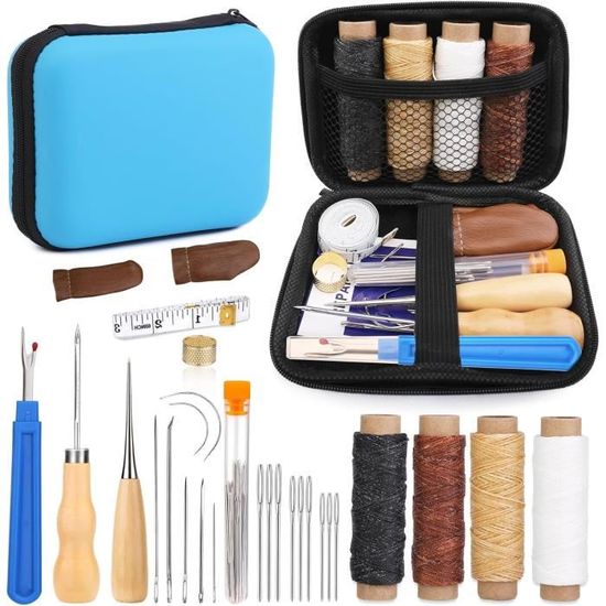 Kit 18 Pièces Crochets Et Aiguilles à Tricoter - Pour Loisirs Créatifs, Crochet, Tricot - Acier Et Plastique