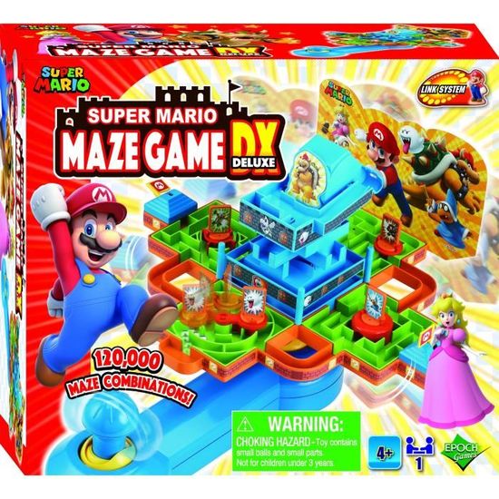 Jeu de société EPOCH Super Mario Maze Game DX joueur ou