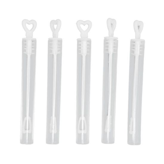 Tiges De Traction Pour Rideaux - Lot De 4 - Transparentes Et Blanches - 46 Cm - Acrylique