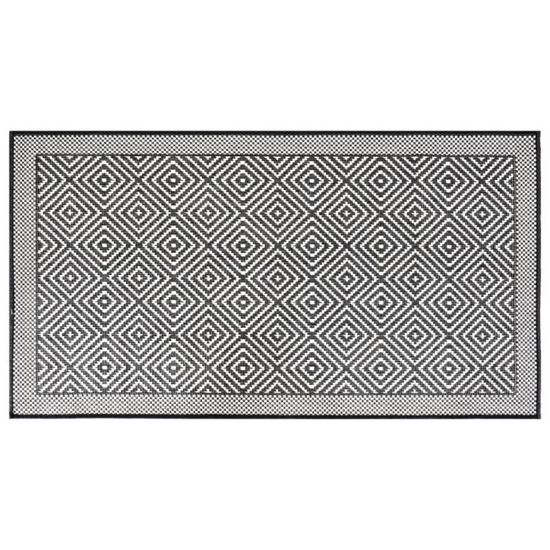 Tapis d'extérieur gris et blanc - VGEBY - Moderne - 80x150 cm - Imperméable