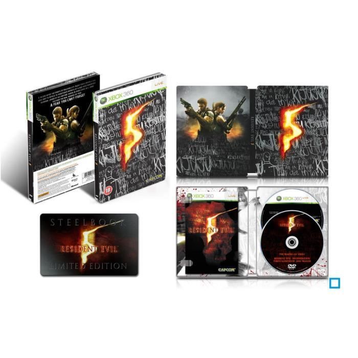 Deg Resident Evil 5 Collector / Jeu Console Xbox360