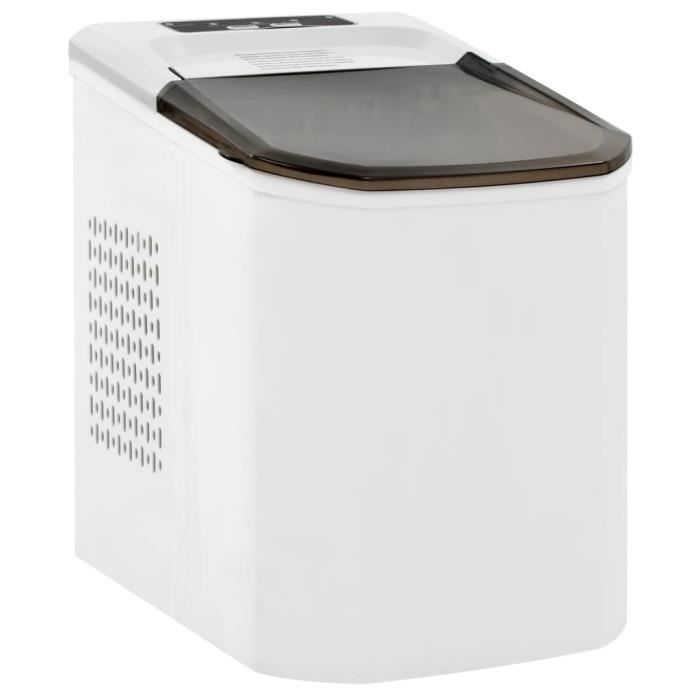 Machine à Glaçons Machine pour Glace Appareil à glaçons - blanc - 1,4 L 15 kg - 24 h 230 x 310 x 325 mm (L x l x H) pour