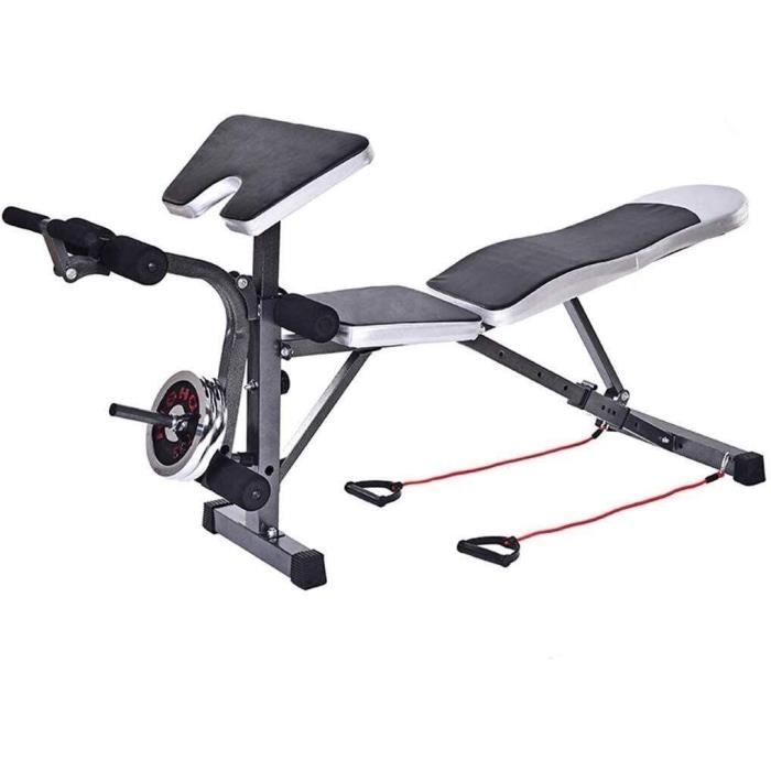 Banc de musculation Banc d'haltères réglable Équipement de fitness Banc de musculation Presse de banc de poids Banc de musculation N