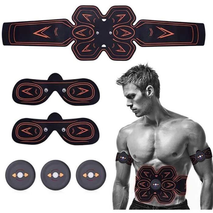 CEINTURE ABDOMINALE ABS electrostimulateur Musculaire EMS Ceinture Abdominale Abdominale Musculaire Abdominal Massage Electrosti2283