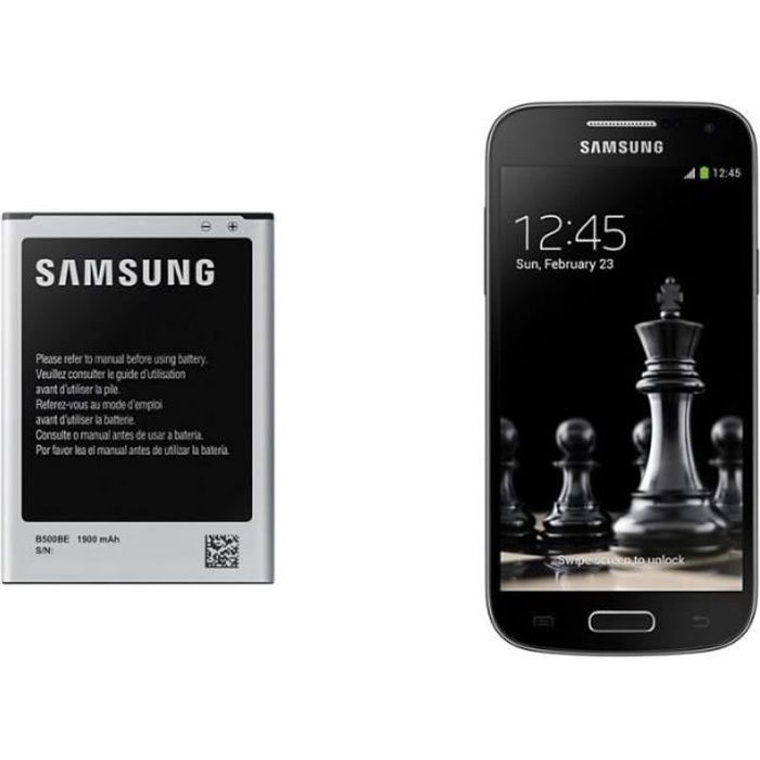 Batterie d'origine B500BE Pour Samsung Galaxy S4 mini i9190/ i9192/ i9195/ i9198