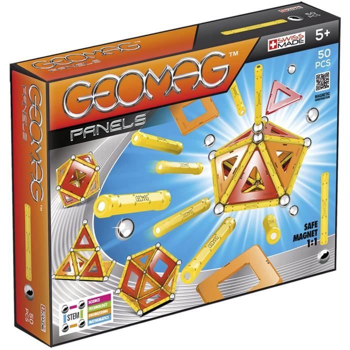 Jeux de construction Geomag - GMP04 - Jeux de Construction - Panels - 50 - Pièces 52111