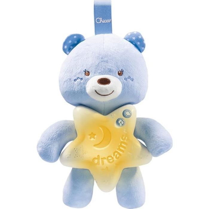 CHICCO Veilleuse Petit Ourson Bleu