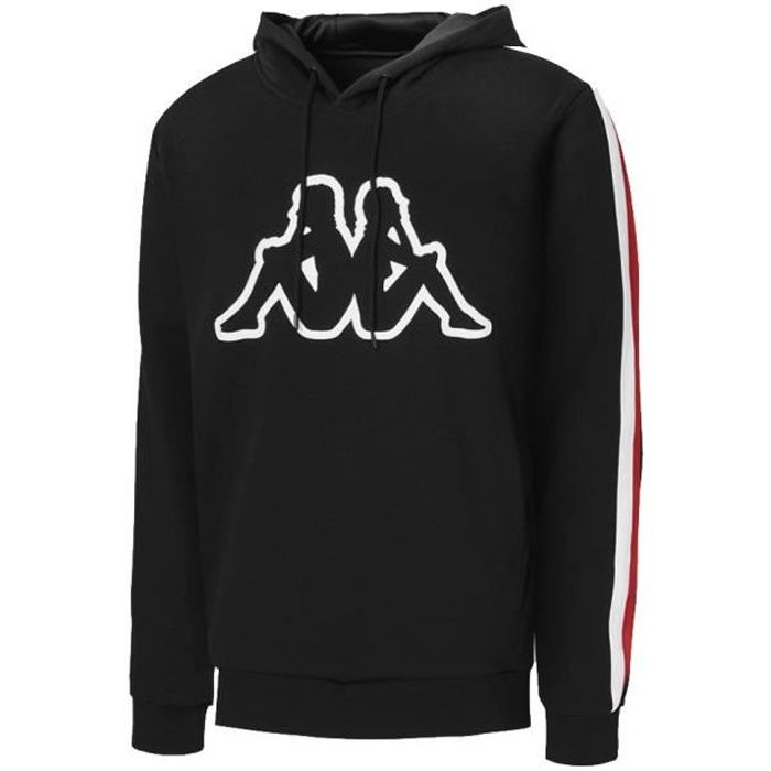 Pull noir homme Kappa Ibloui