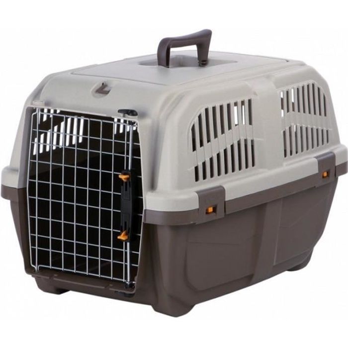 Skudo Cage de transport spécial avion chien chat taille S-M