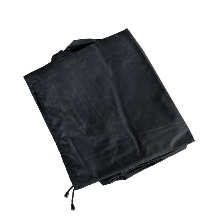 Housse de protection pour mobilier de jardin 85x100x68 cm en plastique hydrofuge noir 10_0002918