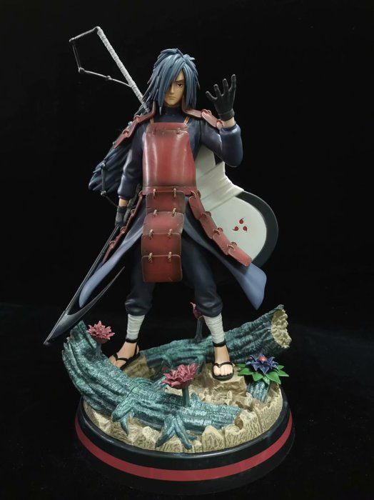 BESTZY Naruto Figurine Anime Uchiha Madara Edotensei Action Figure Decoration Et Ornements De Collection Figure Danime Jouet Amz