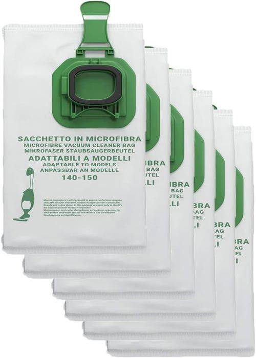 Lot De 6 Sacs + 1 Filtre Moteur Pour Aspirateur Vorwerk VK140 VK150 - Compatible, Neuf