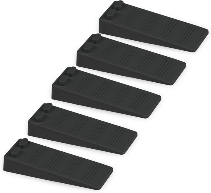 Lot De 2 Cales-Porte En Caoutchouc – Butées Anti-Bruit Et Anti-Rayures – Uxcell