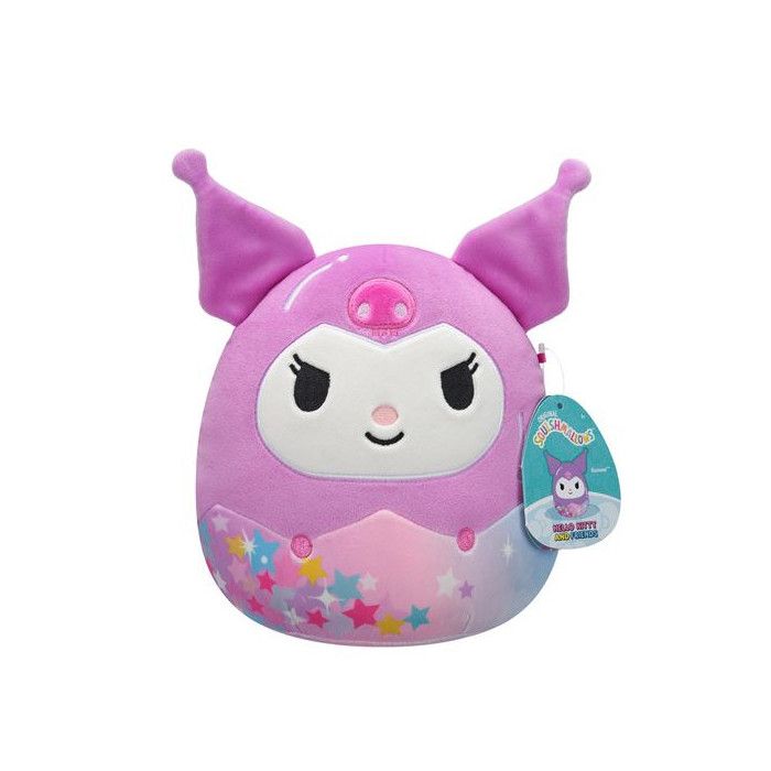 Peluche Squishmallows Hello Kitty and Friends Kuromi 25 cm