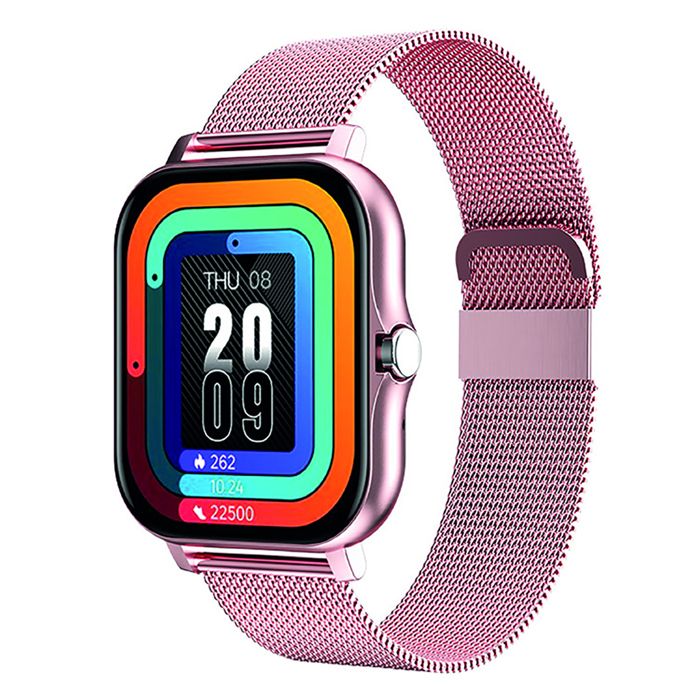 Avizar Montre Connectée Balnéo Écran 1 69 Bluetooth 5.1 IP67 Bracelet Acier - vue 2
