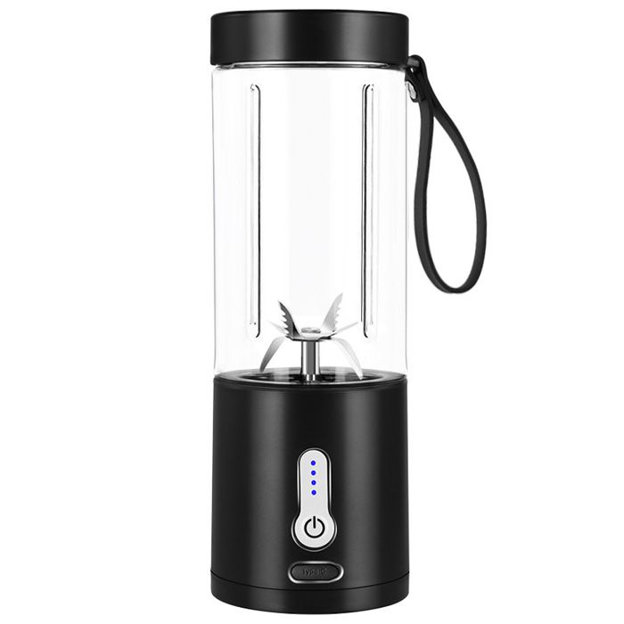 Extracteur de Jus Électrique Grand Capacité Mélangeur Tasse à Jus Portable Rechargeable pour Extérieur Jus Frais - No Brand