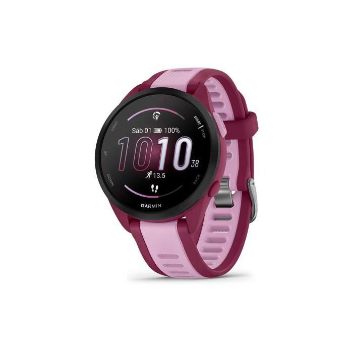 Smartwatch - GARMIN - Forerunner 165 Music - 304mm - Étanchéité 5ATM - Autonomie 17h
