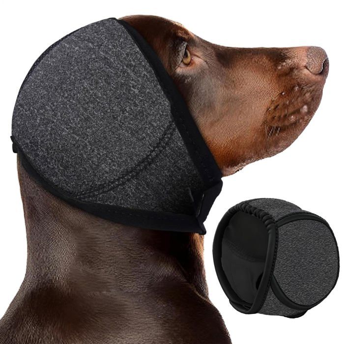 Meilleurs prix pour Cache-oreilles anti-bruit chien - 1 imperméable élastique pour petits moyens grands chiens Cuneary
