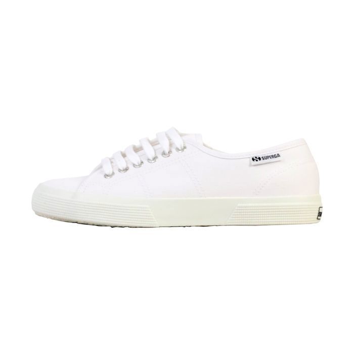 Baskets (version basse) - SUPERGA - 3750 Leggera - Blanc - Lacets plats - Confort exceptionnel Baskets (version basse) - SUPERGA - 3750 Leggera - Blanc - Lacets plats - Confort exceptionnel