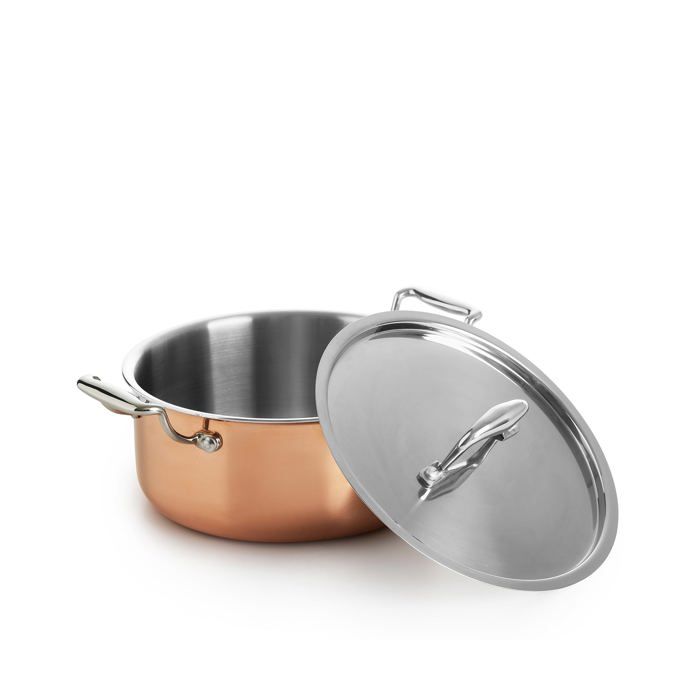 Jernverket – Marmite Cuivre avec Couvercle 22 cm