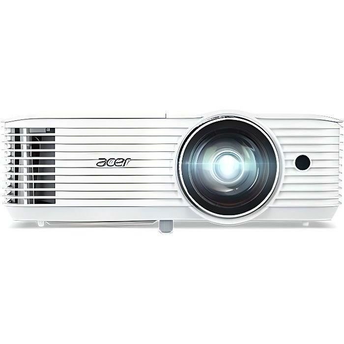 ACER Projecteur DLP Digital Processing S1386WH 16:10 WXGA Résolution 1280 x 800 3600 lm 20 000:1 Avant