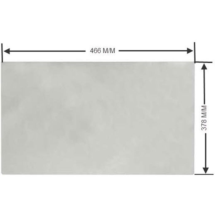 Clayette verre dessus des 2 bacs légumes Ariston C00280890 Accessoires d'appareils pour réfrigérateur - vue 2
