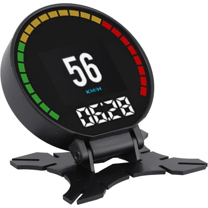 Tachymètre Numérique KOSO RX2 N - Compteur Vitesse 360 Km/h, 10 000 Tr/min - Pour Moto, Scooter, ATV - Écran LCD Analogique/numérique