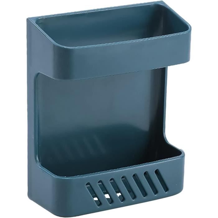 Étagère de rangement murale pour salle de bain, sans perforation, pour