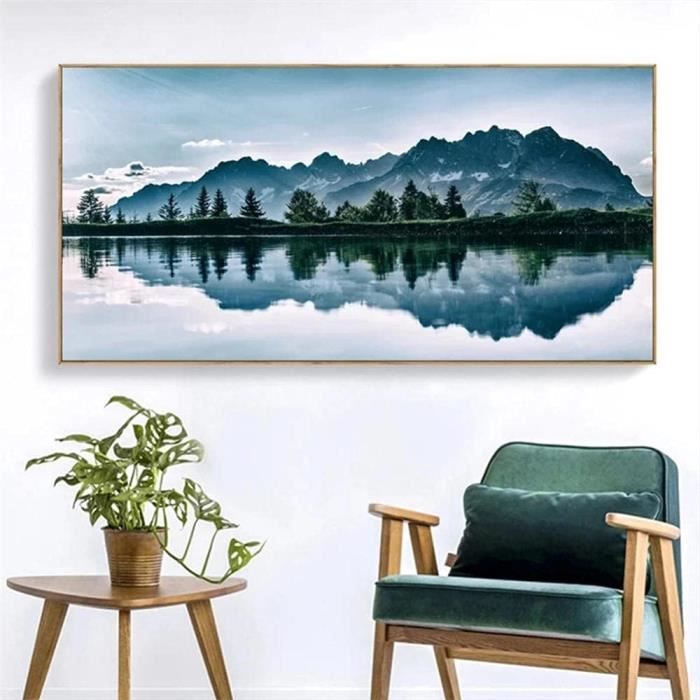 Diamond Painting 5D Kits Complets Forêt Verte Grande Taille Broderie