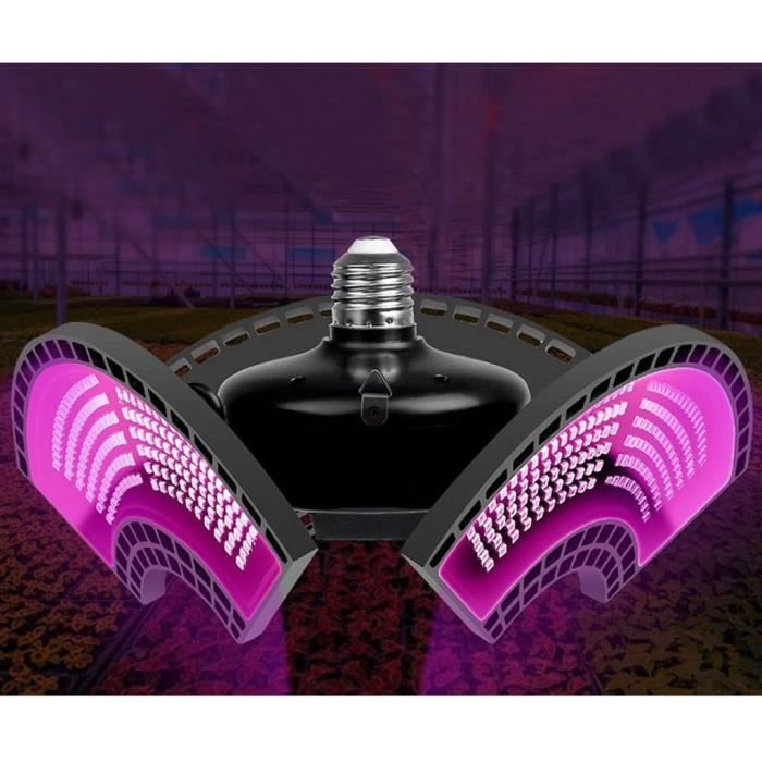 Lampe Horticole LED Spectre Complet, Lampe Plante Interieur Avec 3