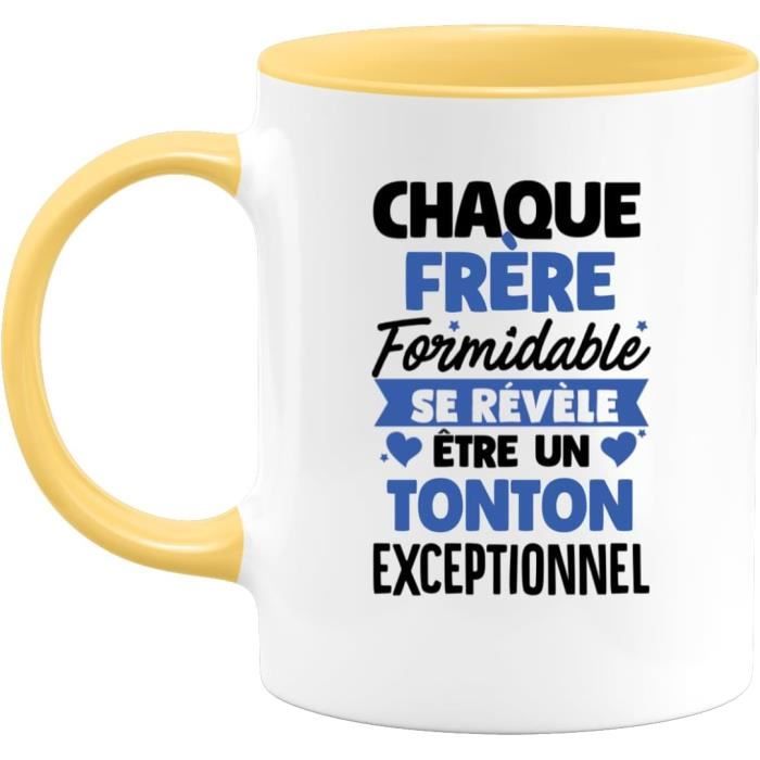 T-shirt Humour 'Tonton Qui Gère La Pression' - Cadeau Drôle Pour Oncle Amateur De Bière - Futur Tonton, Annonce Grossesse - 2