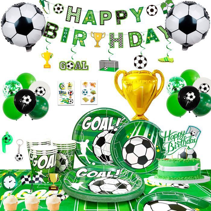 Fournitures de Fête de Football ,Decoration De Table ,Ensemble De