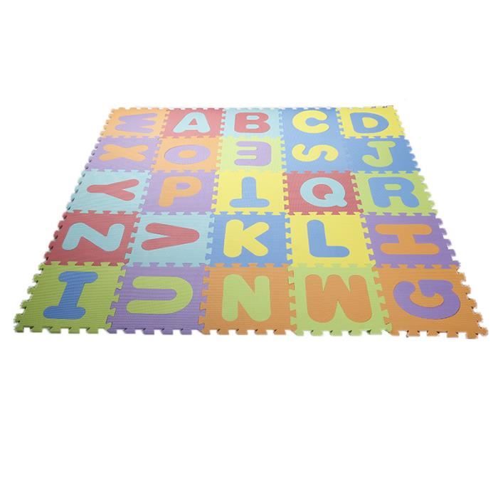 Tapis D Eveil Puzzle En Mousse 72pcs Tapis Mousse Cdiscount Puericulture Eveil Bebe