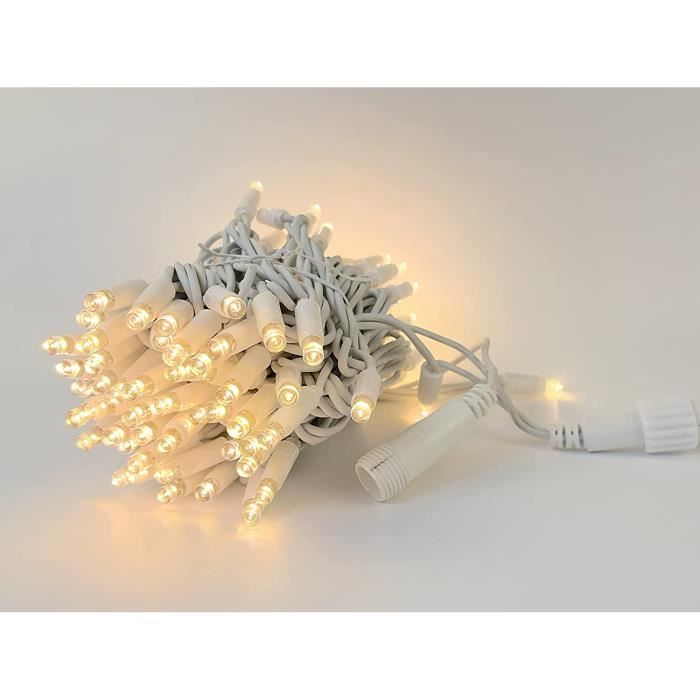 Guirlande Lumineuse à Rallonge LED,sans Cordon d'alimentation,Lumière