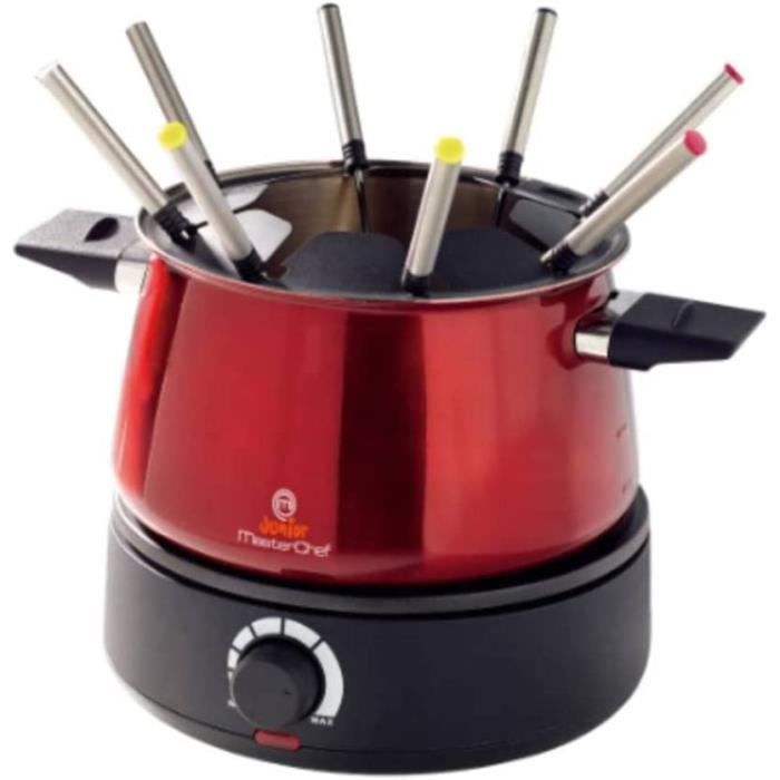 Masterchef Junior Fondue Easy Party Fondue pour 8 personnes de 1500 W, capacité de 1,4 L