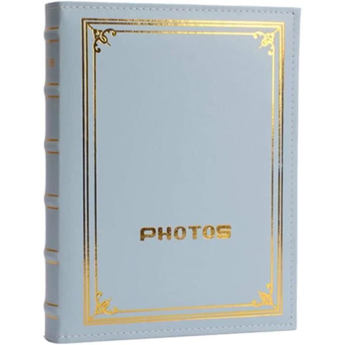 Album Photo à Couverture Colorée Haute Transparente, Mini Album Photo, Ligne Intérieure étroite