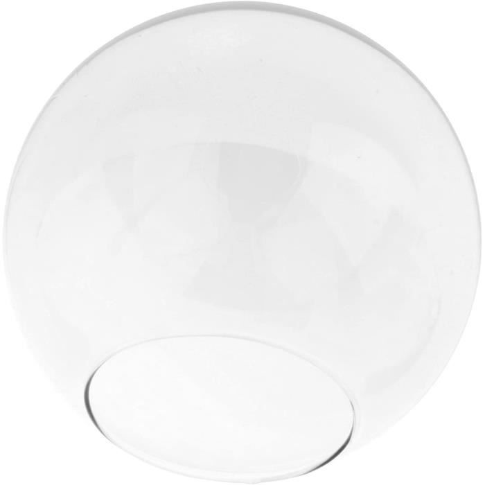 Abat-Jour Globe En Verre Givré 120mm - Remplacement Pour Applique Murale, Suspension, Plafonnier