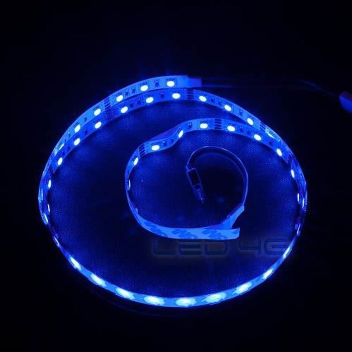 Ruban LED Puissant 60LED/m 5m 13W/m - Lumière Bleu