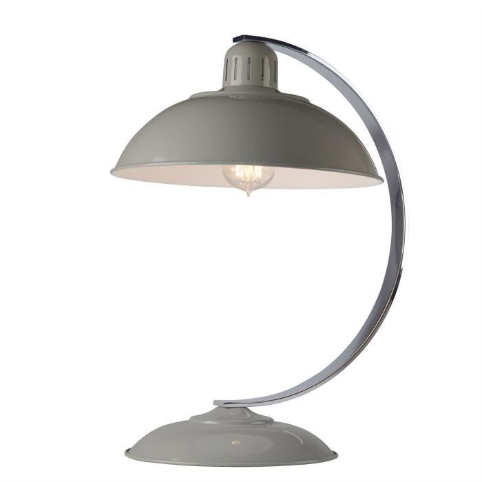 Franklin Lampe de bureau Gris