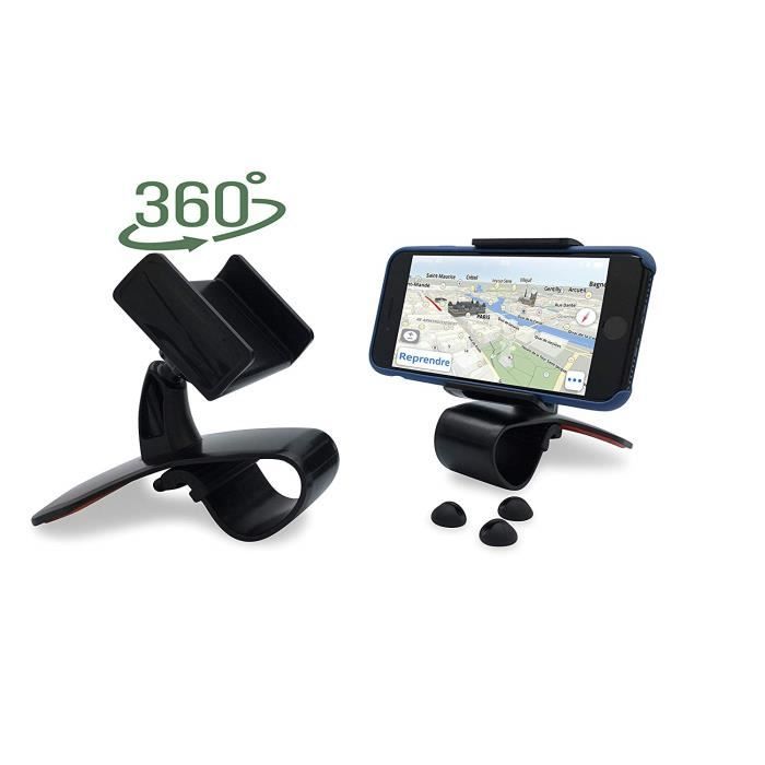 support pince voiture universel pour smartphone et gps
