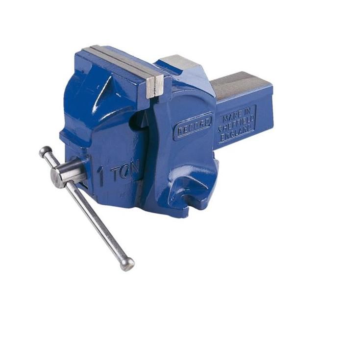 Étau De Perceuse à Colonne 125mm - Bleu - En Fonte Et Acier - Pour établi, Modélisme, Bricolage - 3