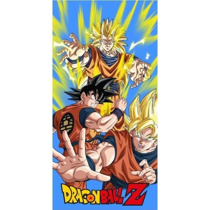 Drap De Bain Dragon Ball Z Cdiscount Maison