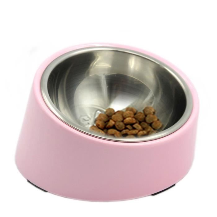 Bol De Chat Gamelle Pour Chien Chat Inox Distributeur De Nouriture Et Eau Pour Chat Distributeur Croquettes Chiens Chat Rose Achat Vente Gamelle Ecuelle Bol De Chat Gamelle Pour Cdiscount