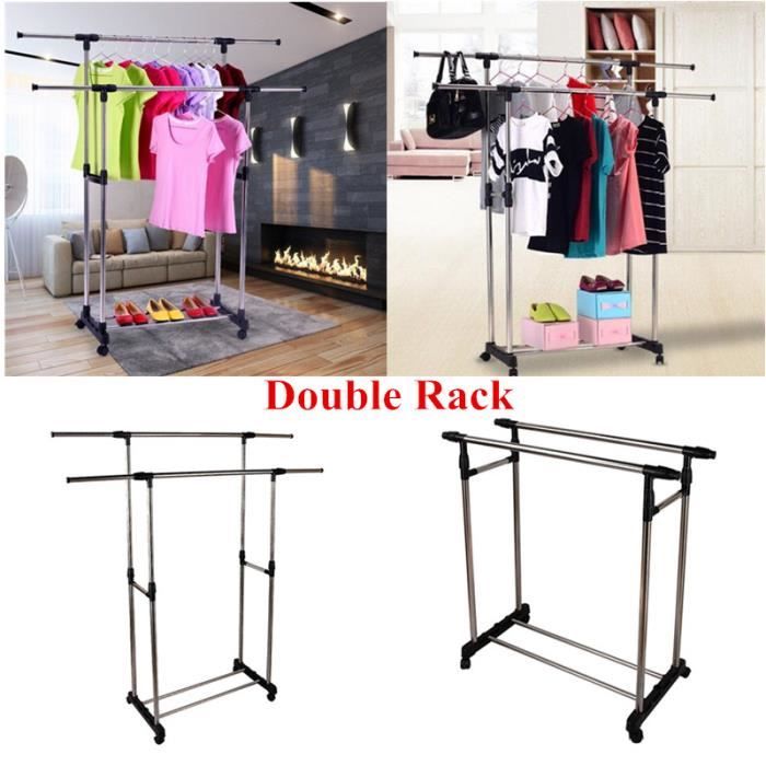 Porte-vêtements double largeur : Commandez sur Porte-vêtements double largeur : Commandez sur