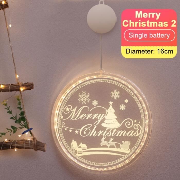 Mipcase 3 Pièces Noël Décoration Intérieure Bannière